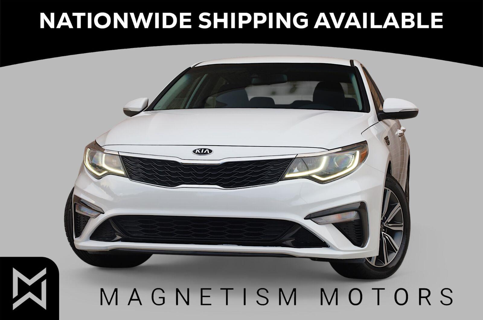 Snow White Pearl 2019 Kia Optima Sedan Front-Wheel Drive Automatic