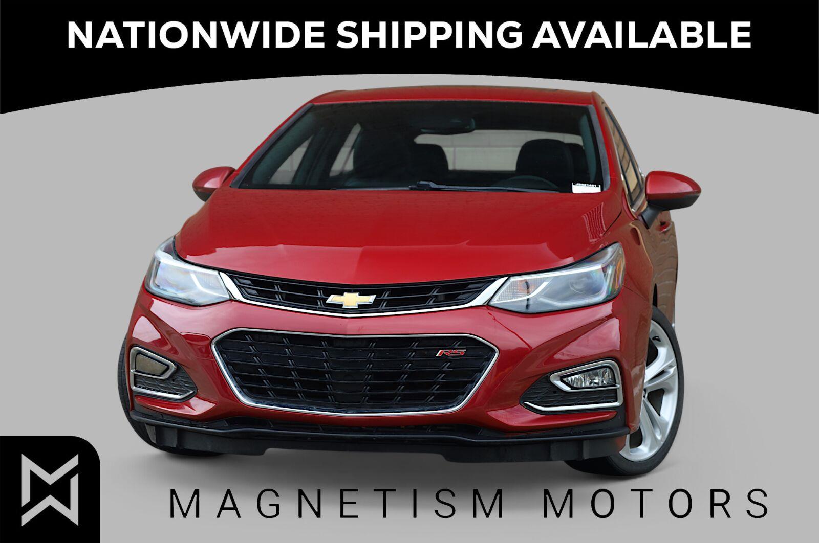 Cajun Red Tintcoat 2018 Chevrolet Cruze Hatchback Front-Wheel Drive Automatic