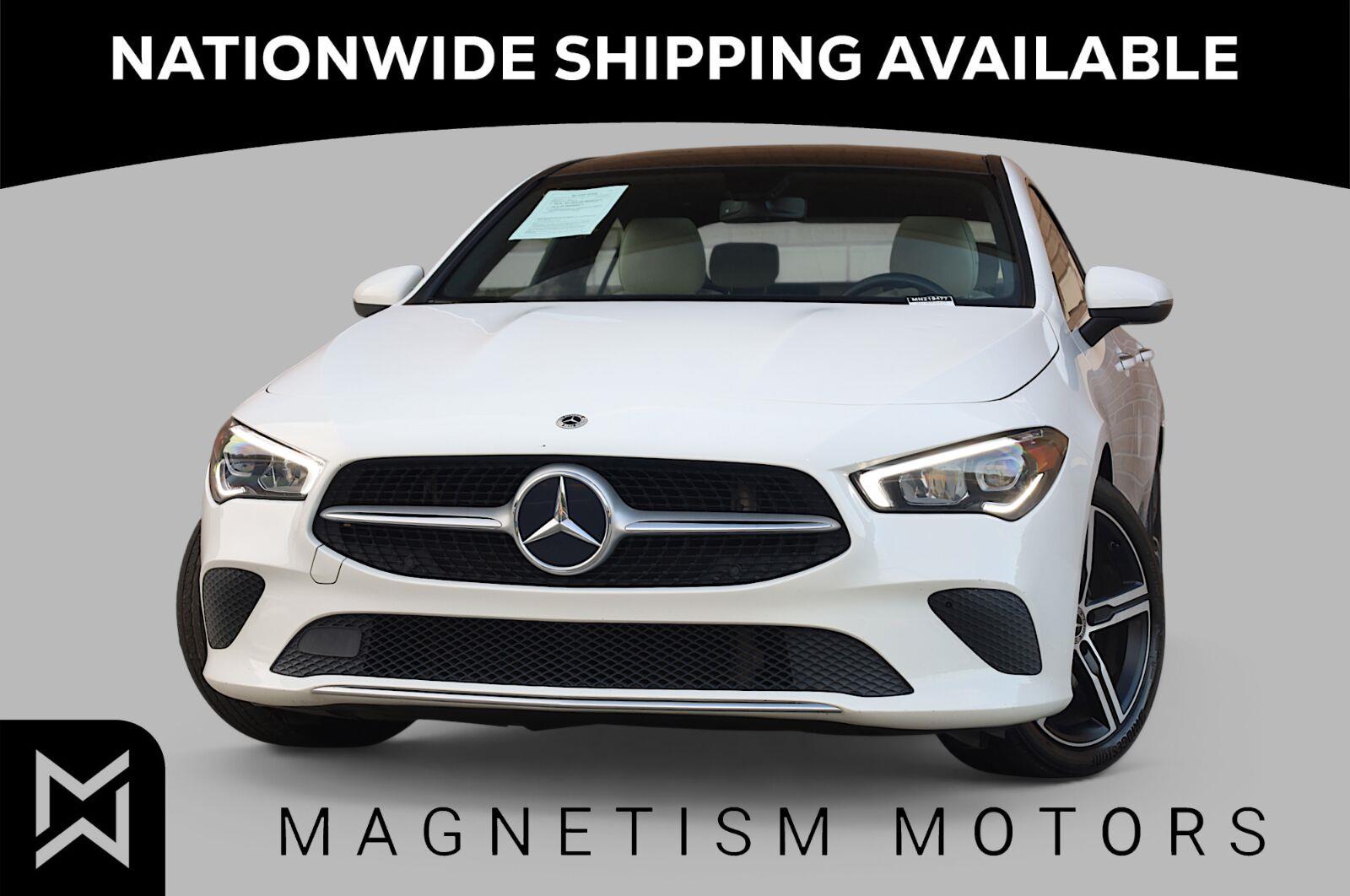 Polar White 2021 Mercedes-Benz CLA Coupe Front-Wheel Drive Automatic