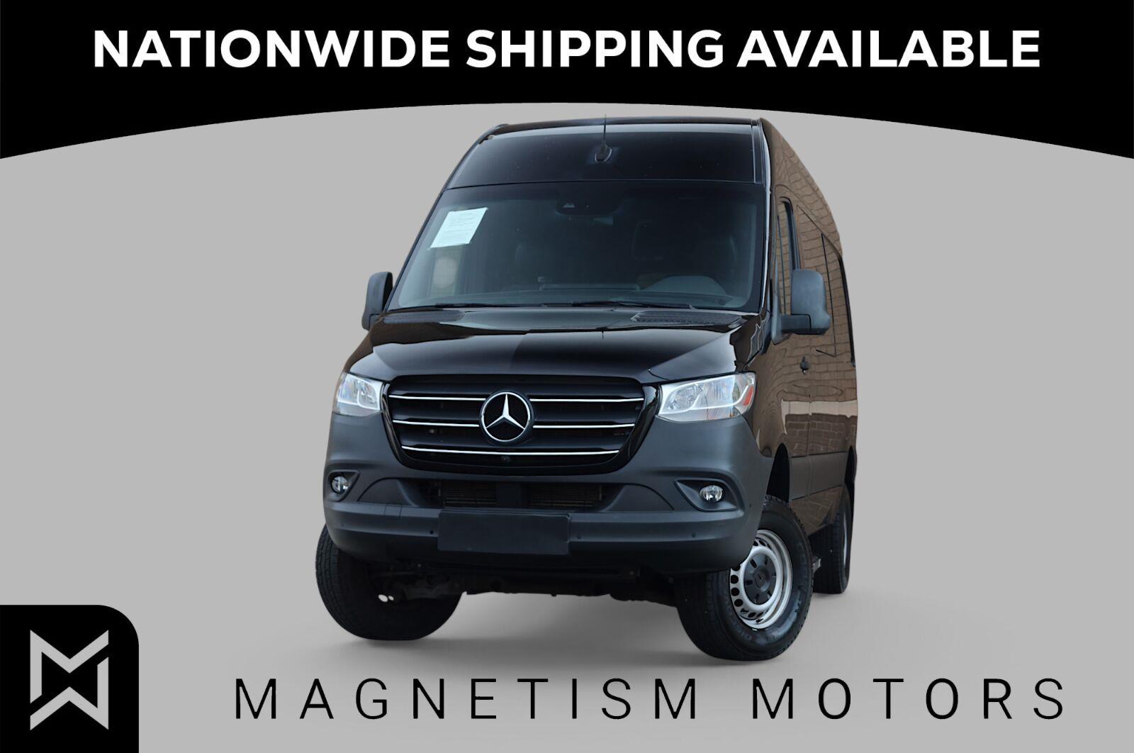 Jet Black 2019 Mercedes-Benz Sprinter Van Four-Wheel Drive Automatic