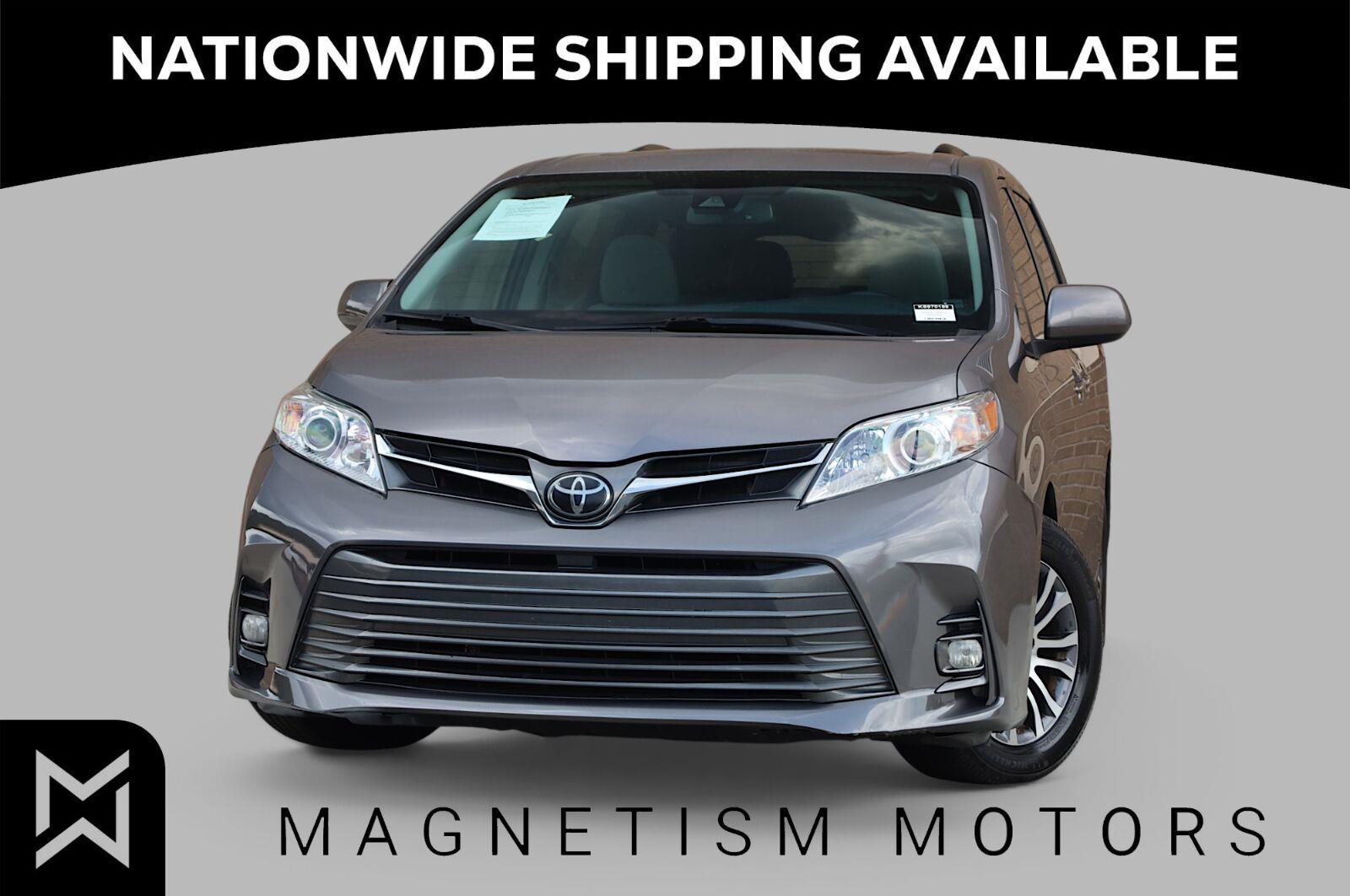 Predawn Gray Mica 2019 Toyota Sienna Minivan Front-Wheel Drive Automatic