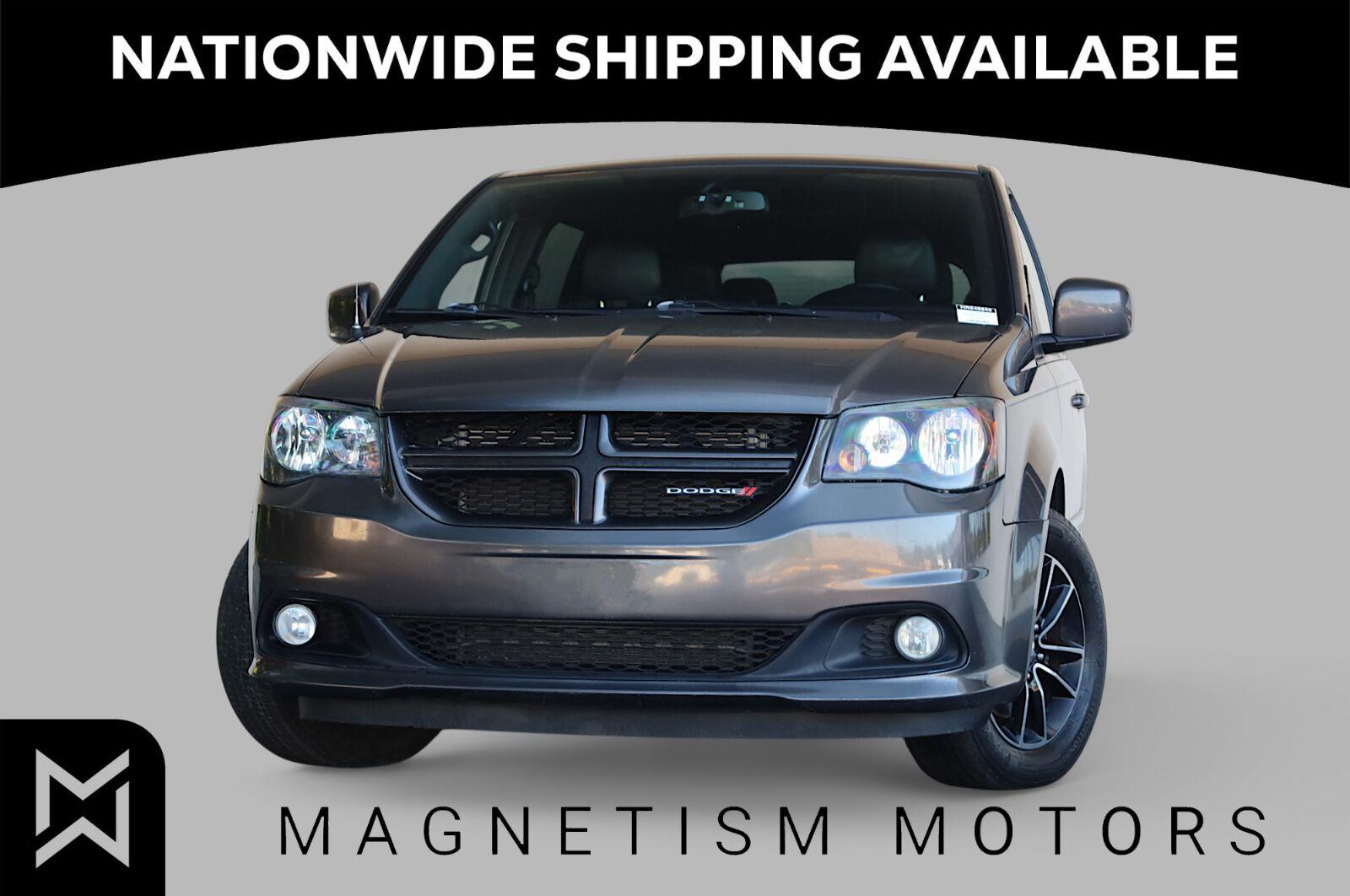 Gray (Granite Pearlcoat) 2017 Dodge Grand Caravan Minivan Front-Wheel Drive Automatic