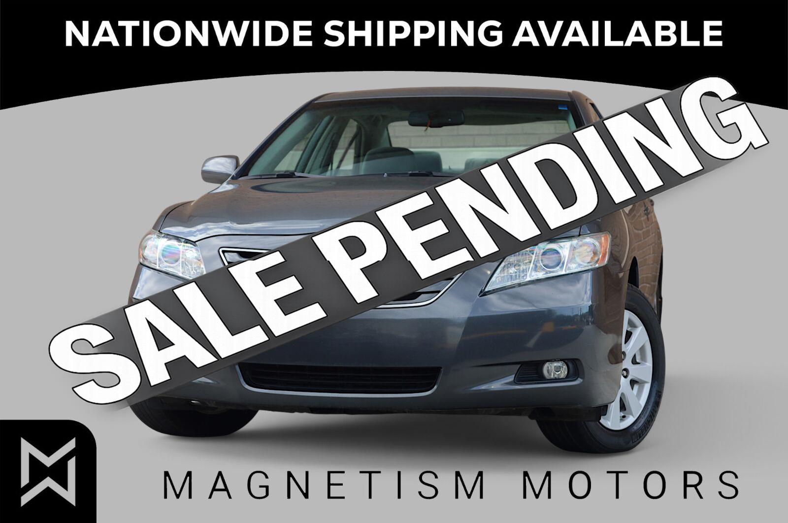Gray (Magnetic Grey Metallic) 2008 Toyota Camry Sedan Front-Wheel Drive Automatic