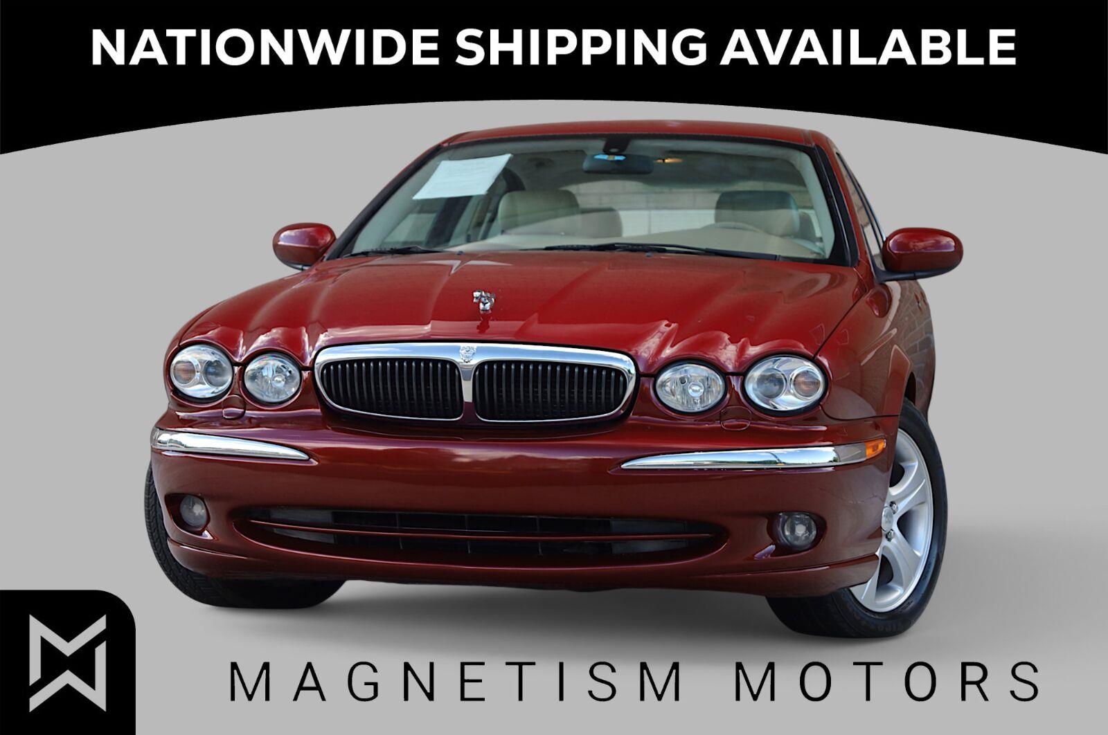 Red 2002 Jaguar X-TYPE Sedan All-Wheel Drive Automatic