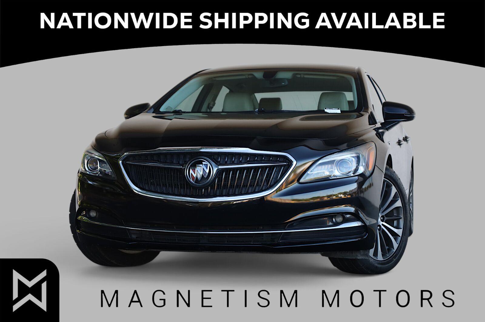 Black Onyx 2017 Buick LaCrosse Sedan Front-Wheel Drive Automatic