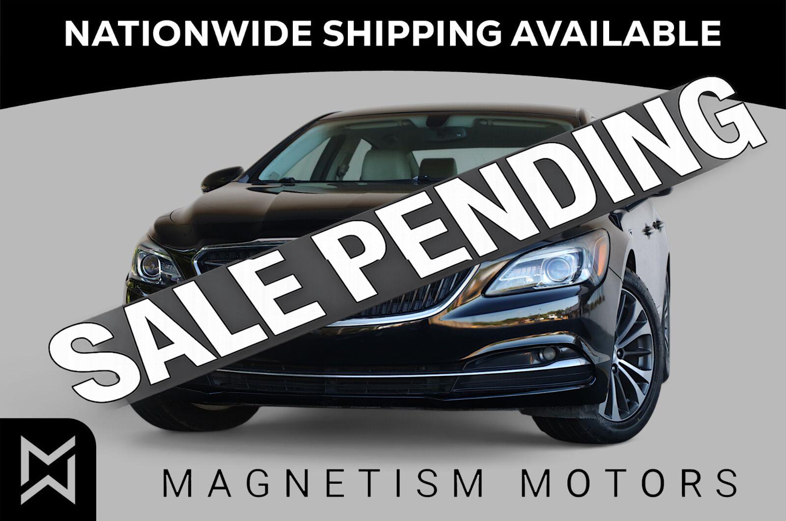 Black Onyx 2017 Buick LaCrosse Sedan Front-Wheel Drive Automatic