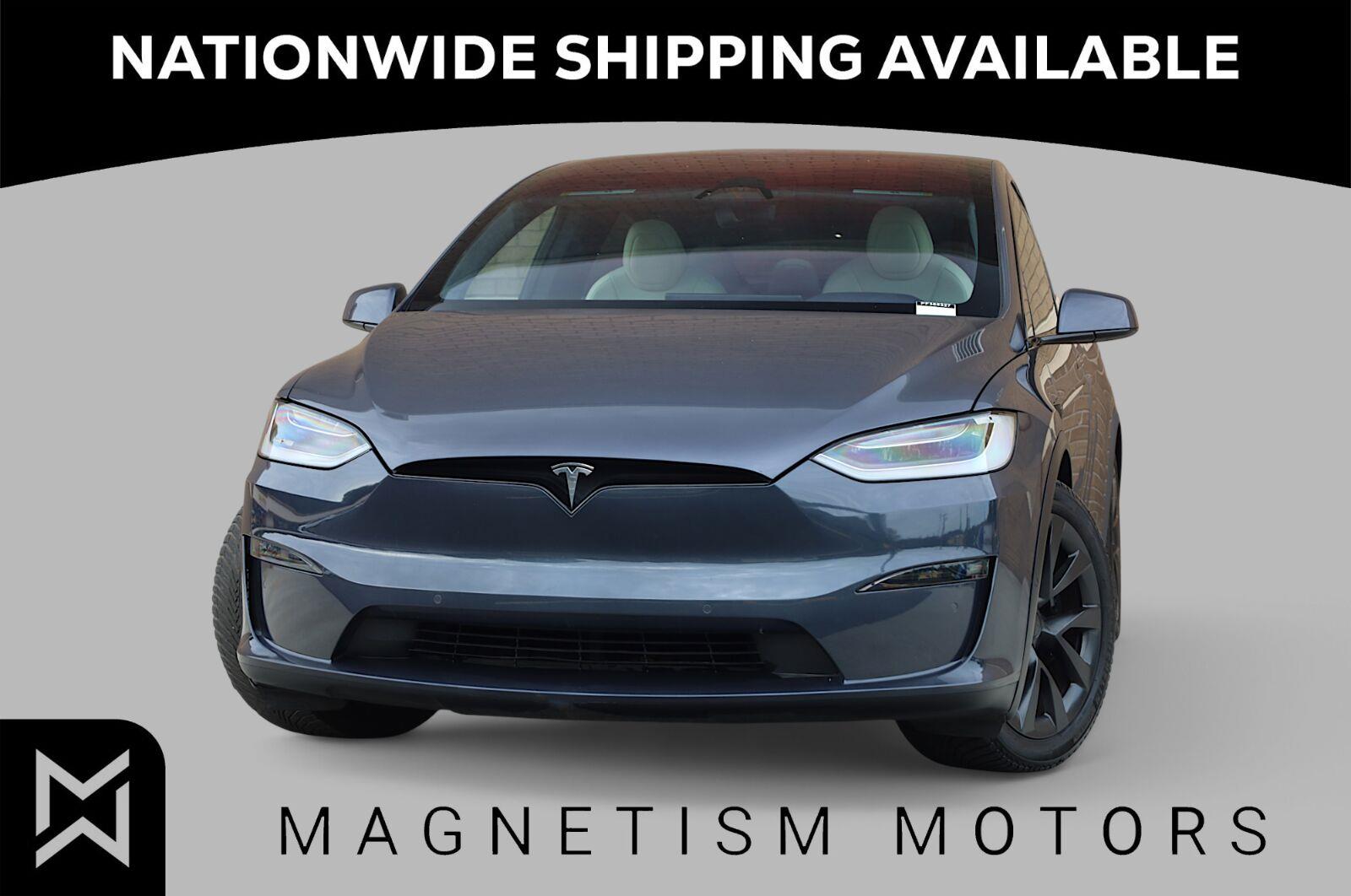 Midnight Silver Metallic 2023 Tesla Model X Sedan All-Wheel Drive Automatic