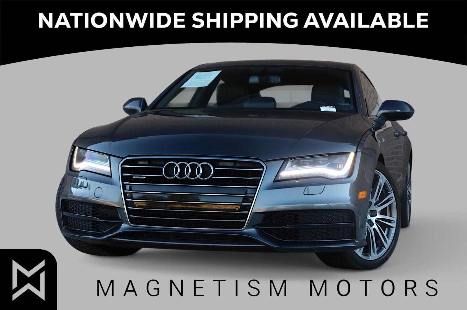Daytona Gray Pearl Effect 2012 Audi A7 Sedan All-Wheel Drive Automatic