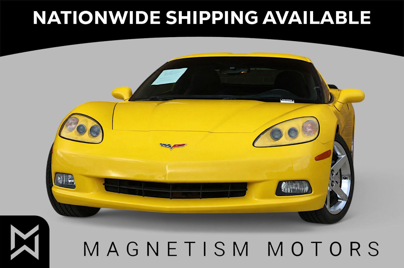 Velocity Yellow Tintcoat 2007 Chevrolet Corvette Coupe Rear-Wheel Drive 6-Speed Automatic
