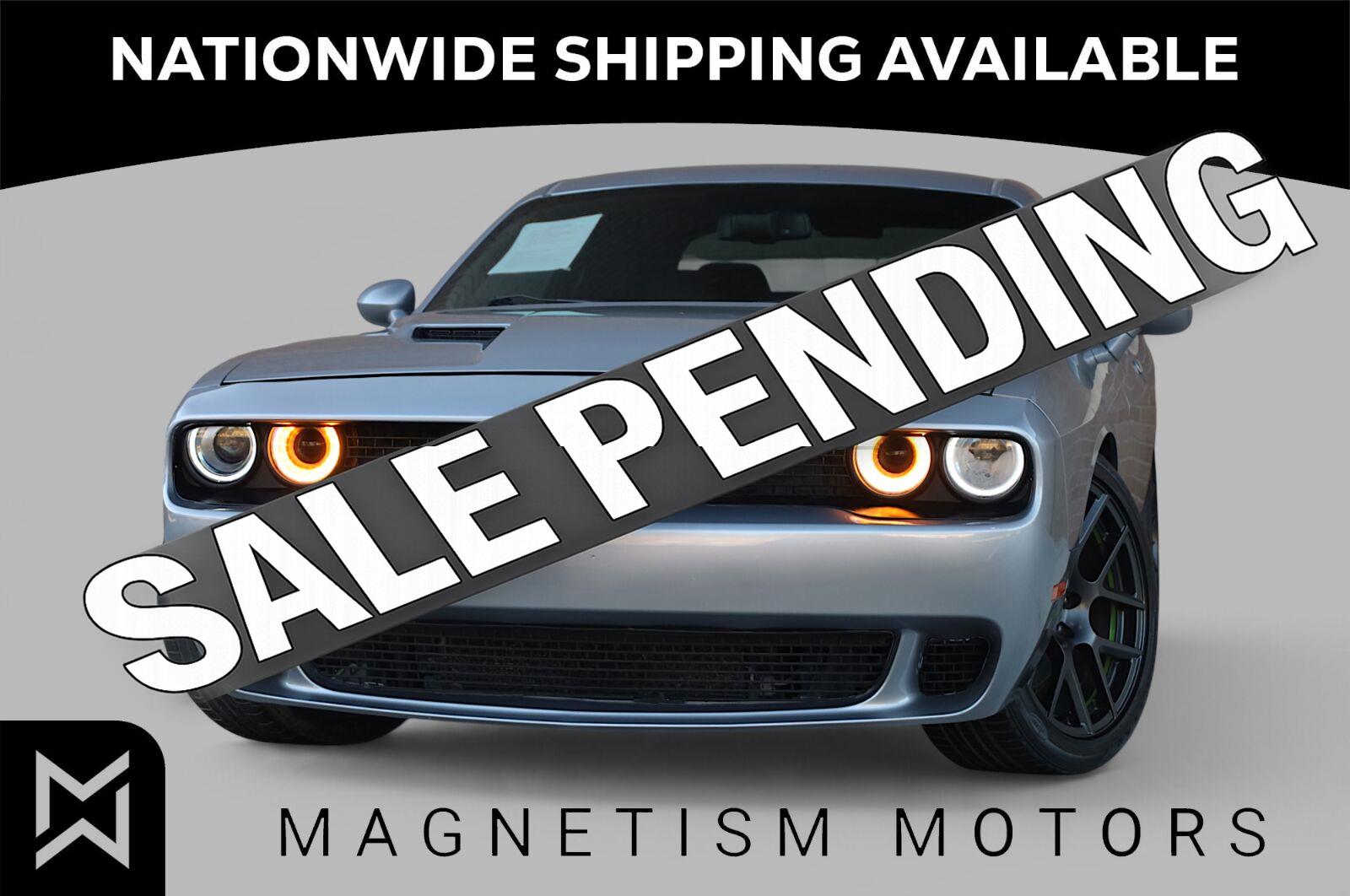 Silver (Billet Clearcoat) 2018 Dodge Challenger Coupe Rear-Wheel Drive Automatic