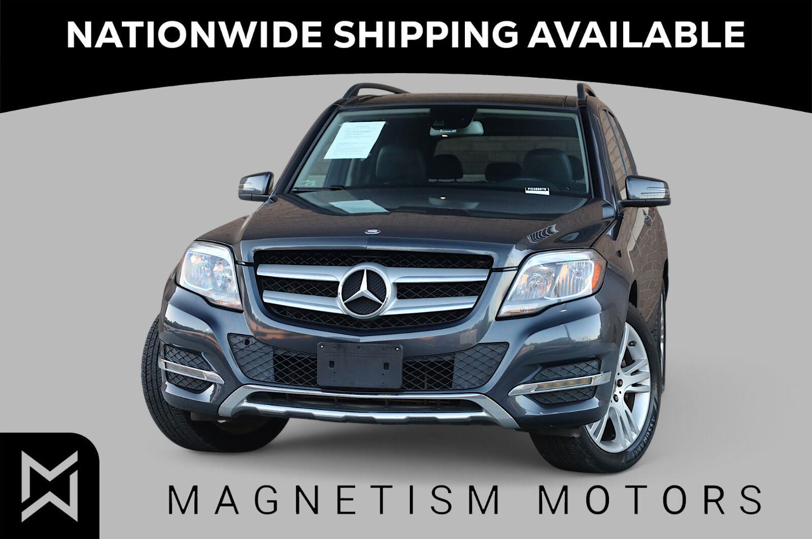 Steel Gray Metallic 2015 Mercedes-Benz GLK SUV / Crossover All-Wheel Drive Automatic