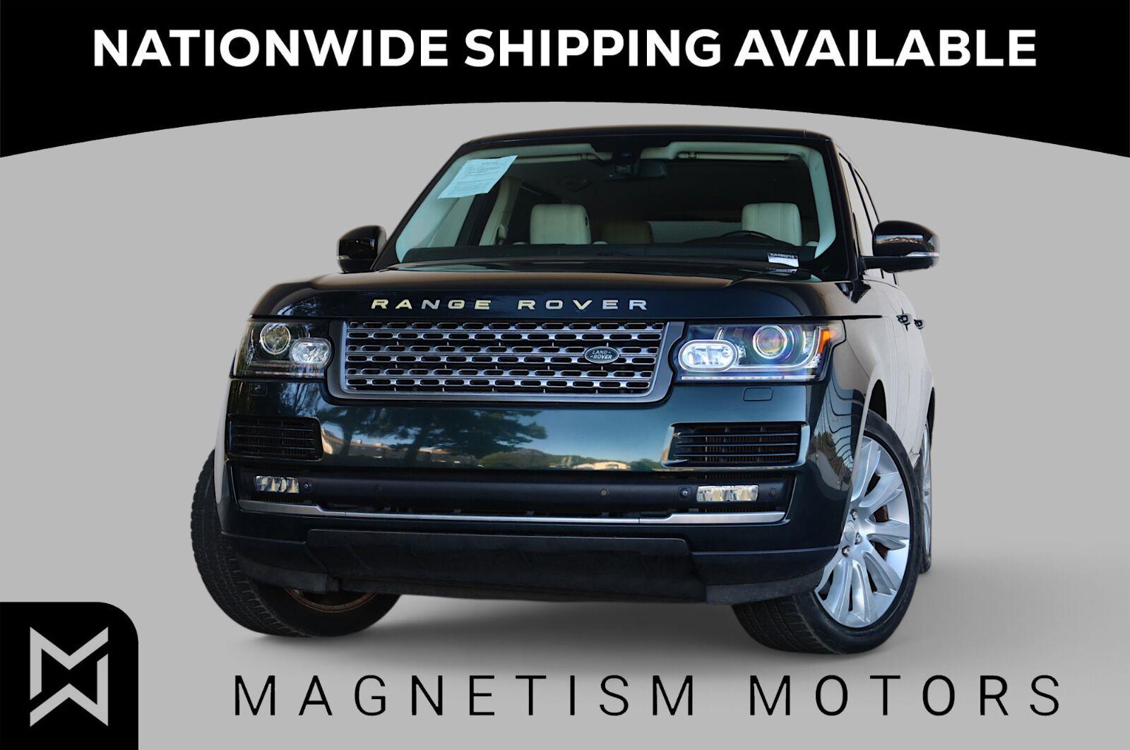Aintree Green Metallic 2014 Land Rover Range Rover SUV / Crossover Four-Wheel Drive Automatic