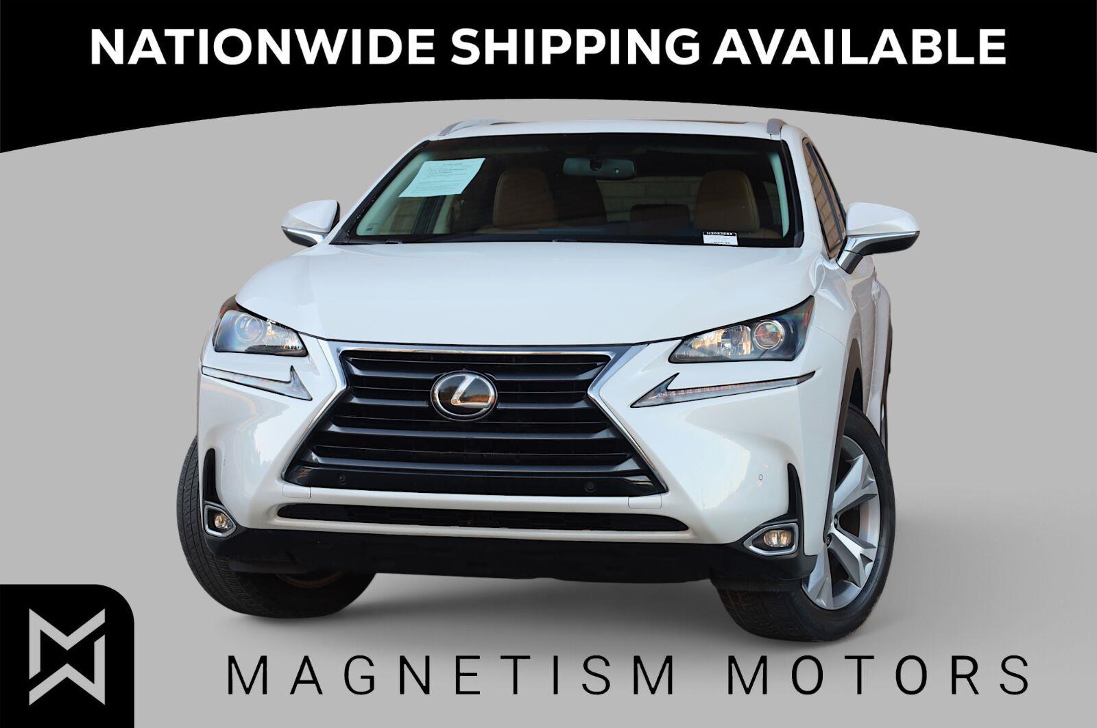 Eminent White Pearl 2017 Lexus NX SUV / Crossover Front-Wheel Drive Automatic