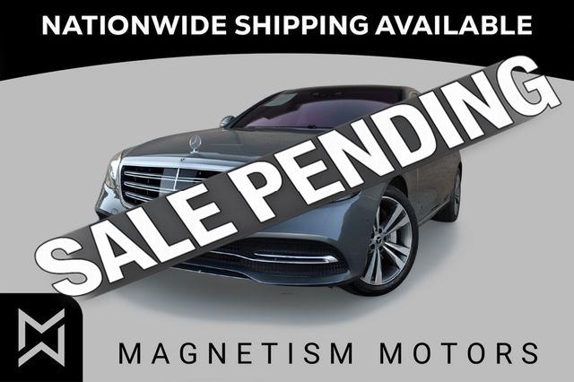 Gray (Selenite Grey Metallic) 2018 Mercedes-Benz S-Class Sedan All-Wheel Drive Automatic