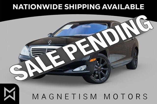 Black 2008 Mercedes-Benz S-Class Sedan Rear-Wheel Drive Automatic
