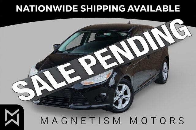 Black 2014 Ford Focus Hatchback Front-Wheel Drive 6-Speed Dual Clutch