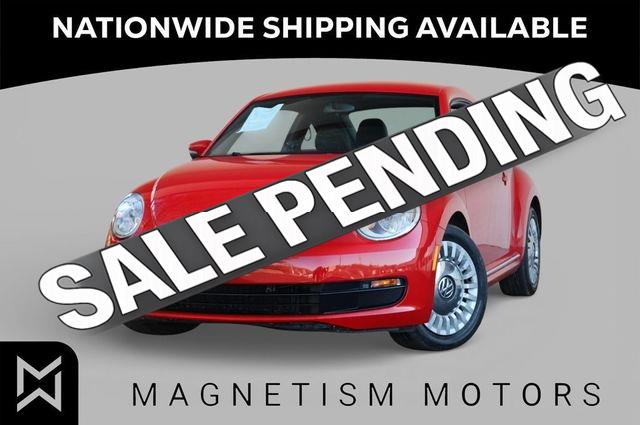 Tornado Red 2014 Volkswagen Beetle 1.8T Hatchback Front-Wheel Drive Automatic