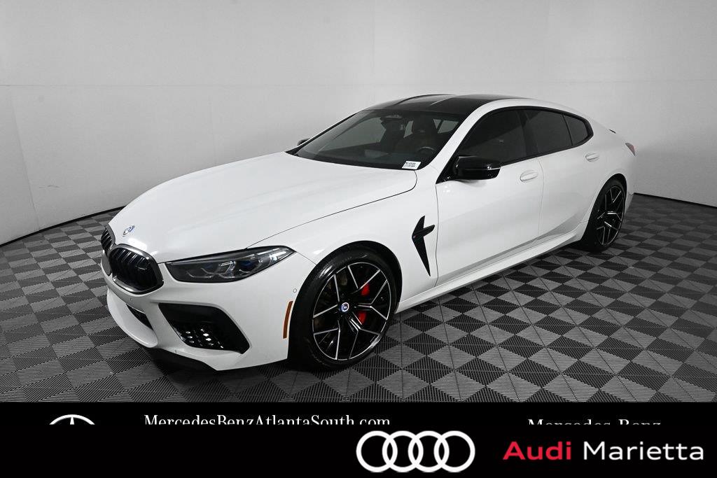 Alpine White 2023 BMW M8 Sedan All-Wheel Drive 8-Speed Automatic