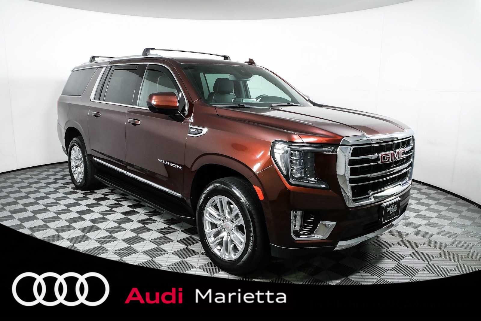 Redwood Metallic 2023 GMC Yukon XL SUV / Crossover Four-Wheel Drive Automatic