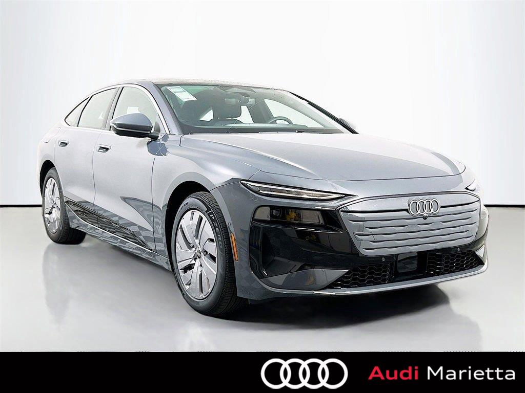 Magnet Gray 2025 Audi A6 e-tron Sportback Sedan Rear-Wheel Drive Automatic