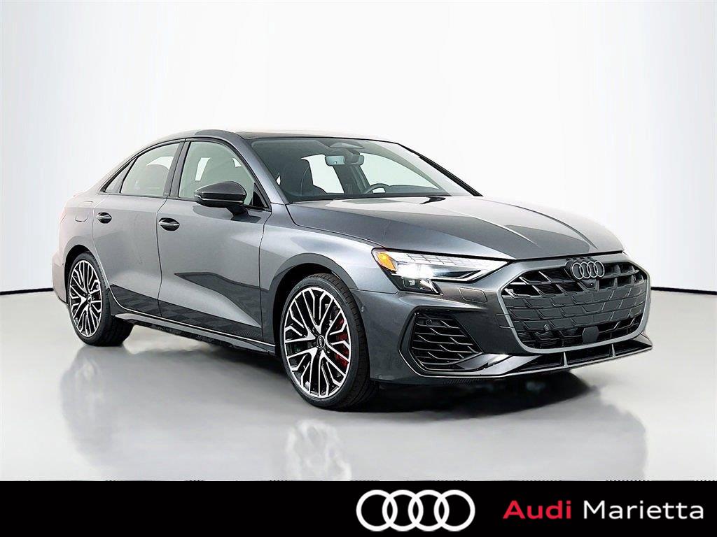 Daytona Gray Pearl Effect 2026 Audi S3 Sedan All-Wheel Drive 7-Speed Automatic
