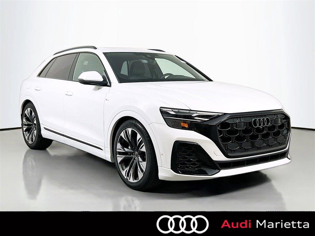 Glacier White Metallic 2026 Audi Q8 SUV / Crossover All-Wheel Drive Automatic