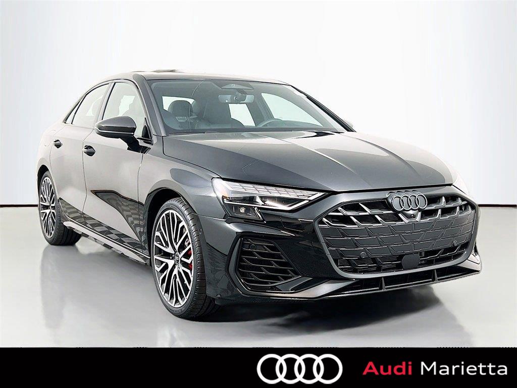 Mythos Black Metallic 2026 Audi S3 Sedan All-Wheel Drive 7-Speed Automatic