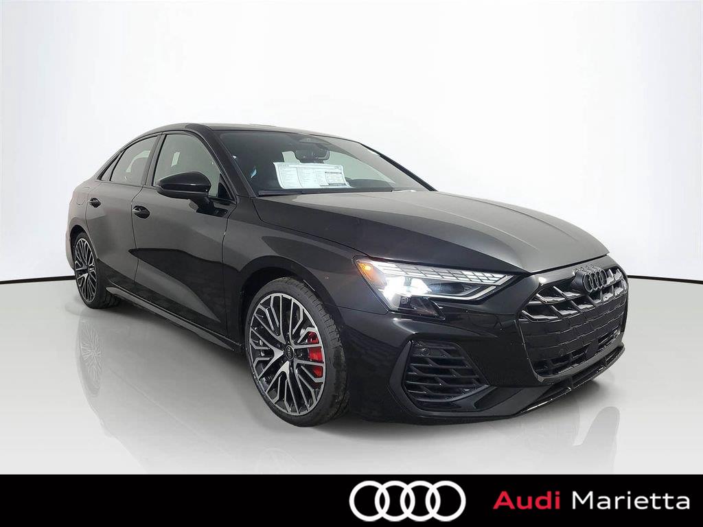 Mythos Black Metallic 2026 Audi S3 Sedan All-Wheel Drive 7-Speed Automatic