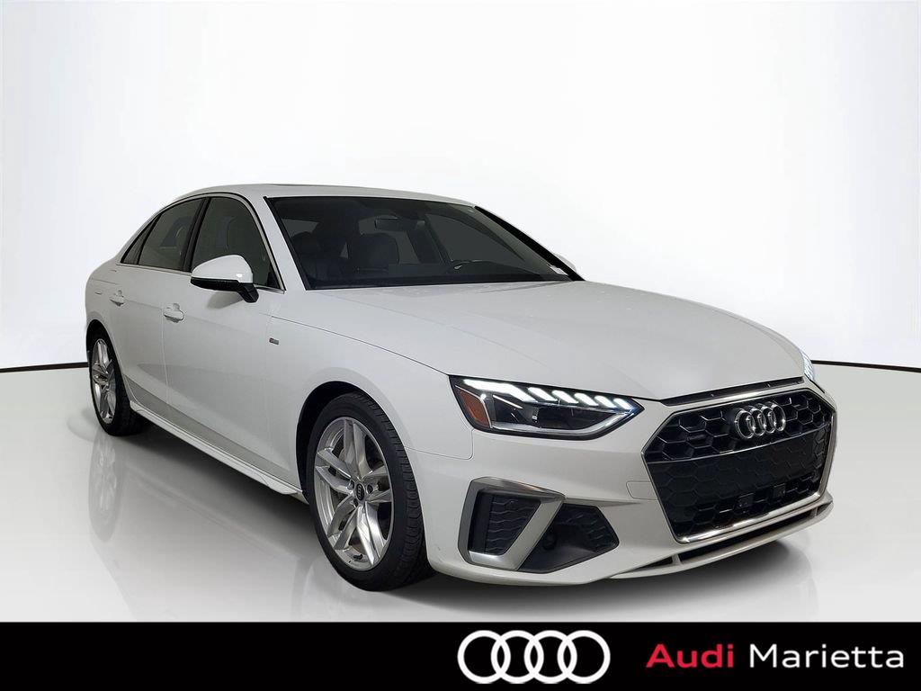 Ibis White 2023 Audi A4 Sedan All-Wheel Drive Automatic