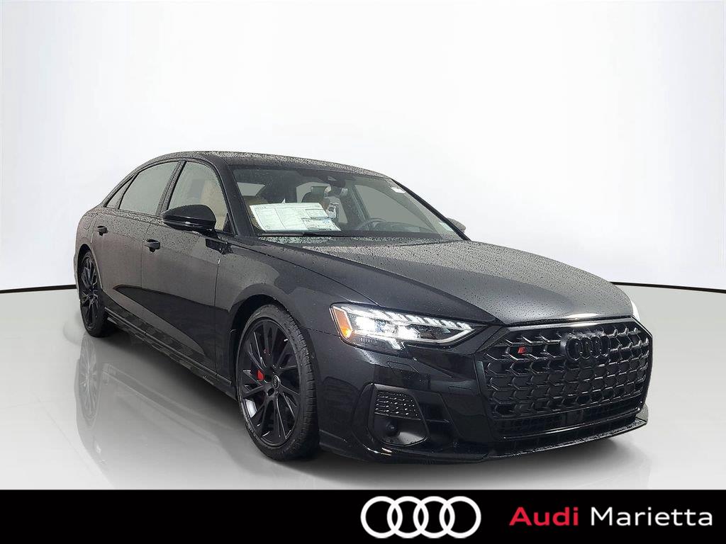 Mythos Black Metallic 2026 Audi S8 Sedan All-Wheel Drive 8-Speed Automatic