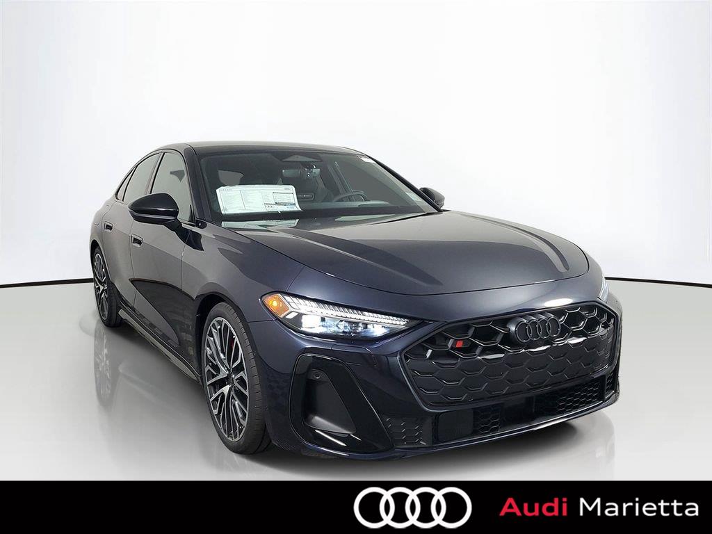 Firmament Blue Metallic 2026 Audi S5 Sedan All-Wheel Drive Automatic