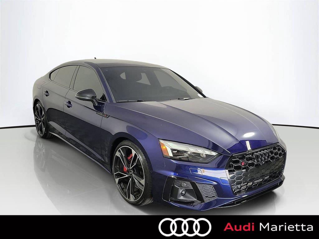 Navarra Blue Metallic 2023 Audi S5 Sportback Sedan All-Wheel Drive 8-Speed Automatic