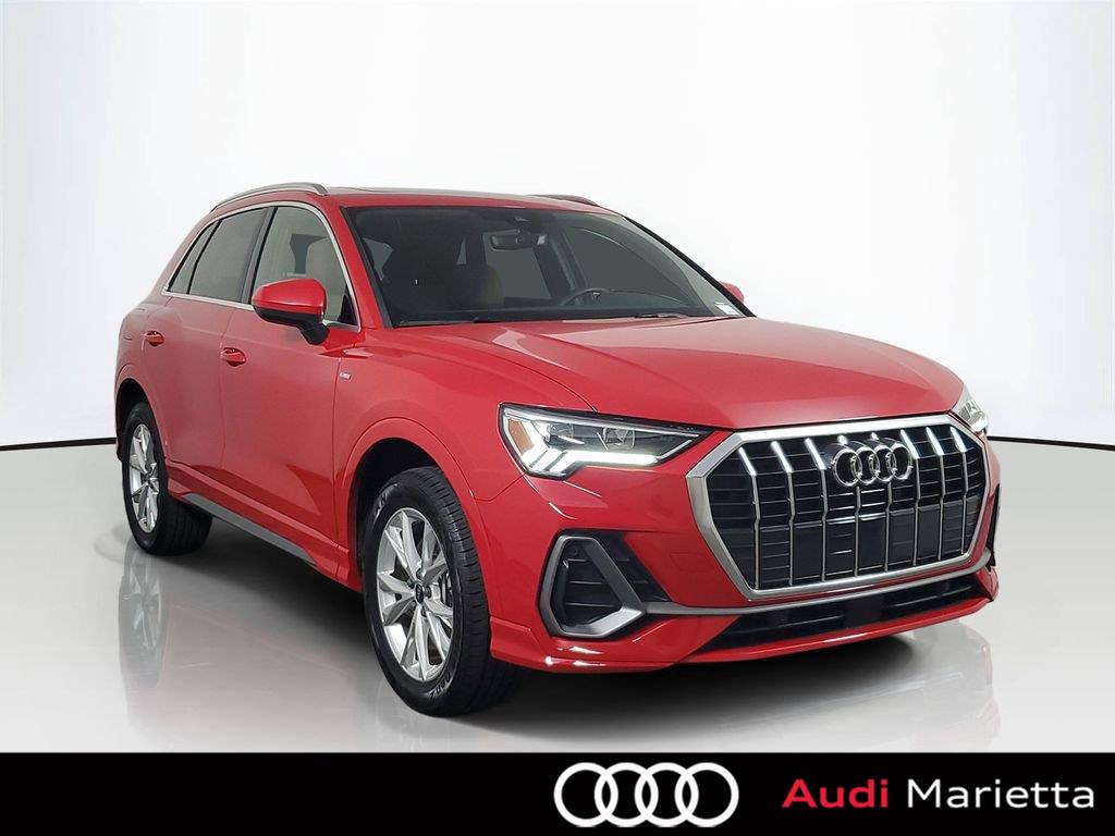 Progressive Red Metallic 2025 Audi Q3 SUV / Crossover All-Wheel Drive 8-Speed Automatic