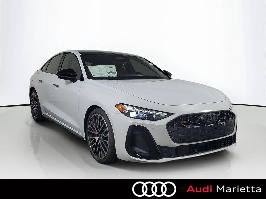 Glacier White Metallic 2026 Audi S5 Sedan All-Wheel Drive Automatic