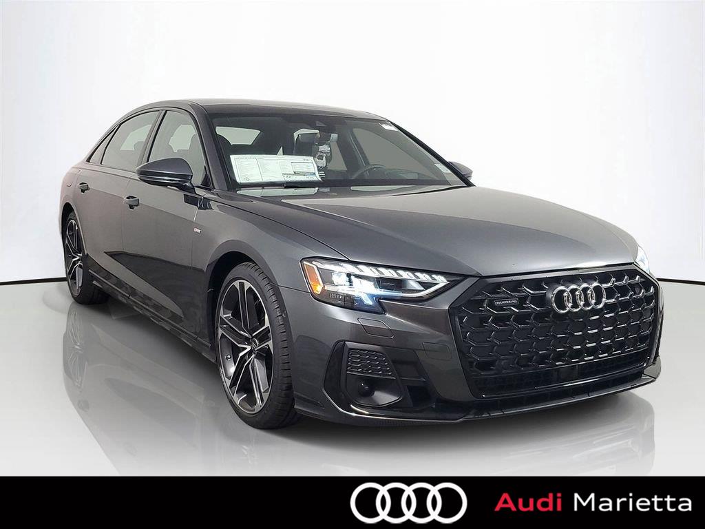 Daytona Gray Pearl Effect 2026 Audi A8 Sedan All-Wheel Drive 8-Speed Automatic