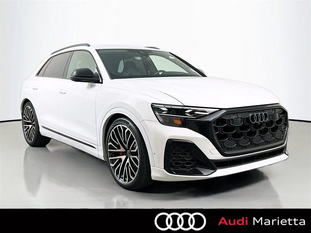 Glacier White Metallic 2026 Audi SQ8 SUV / Crossover All-Wheel Drive Automatic