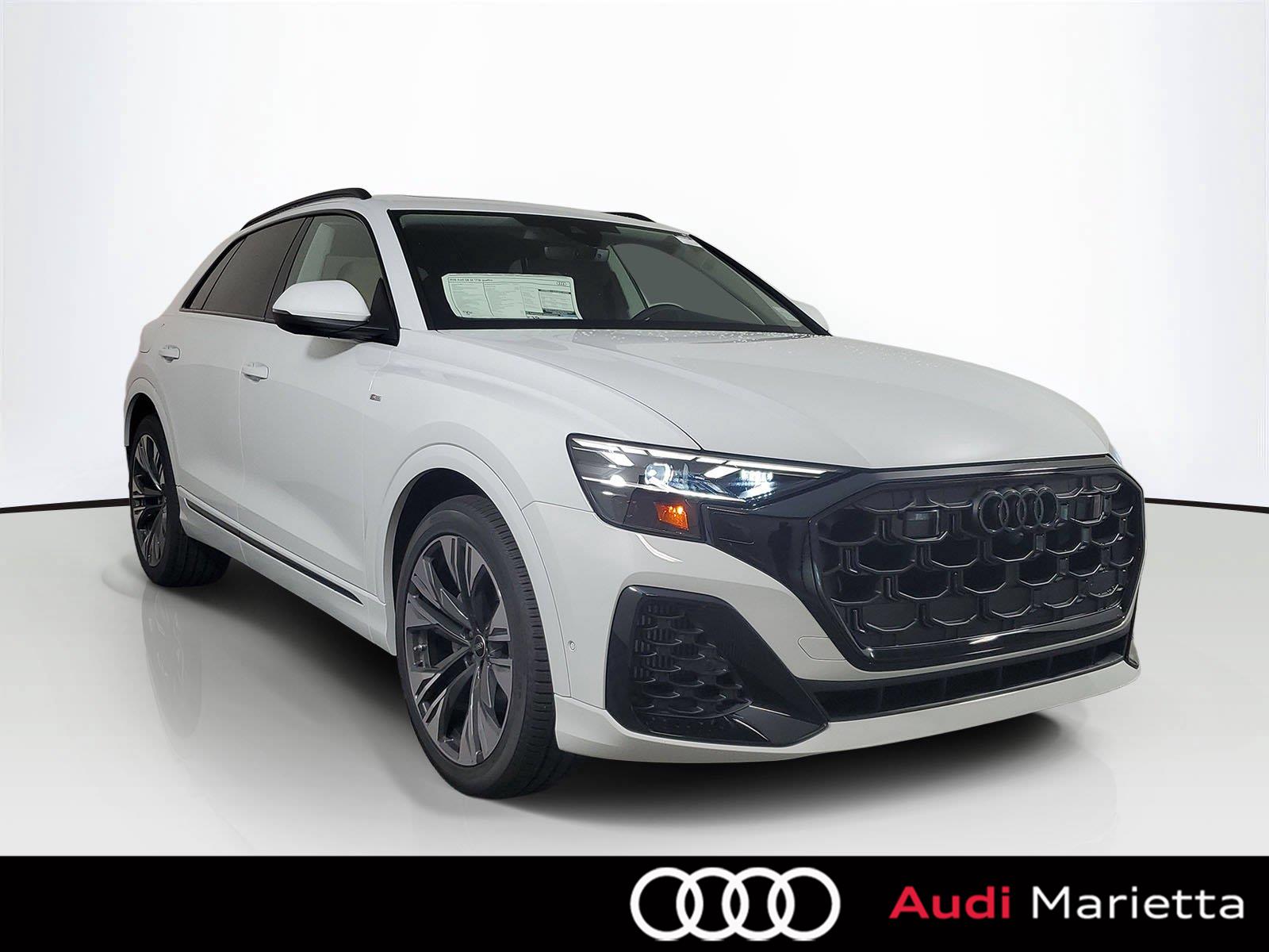 Glacier White Metallic 2026 Audi Q8 SUV / Crossover All-Wheel Drive Automatic