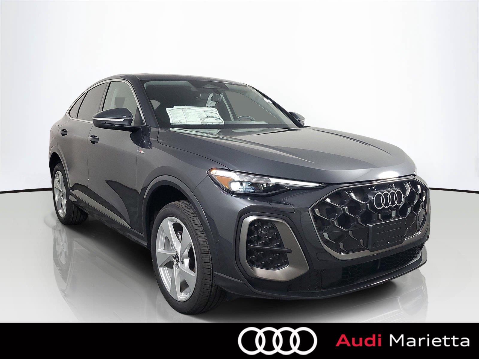 Tambora Gray Metallic 2026 Audi Q5 Sportback Sedan All-Wheel Drive Automatic