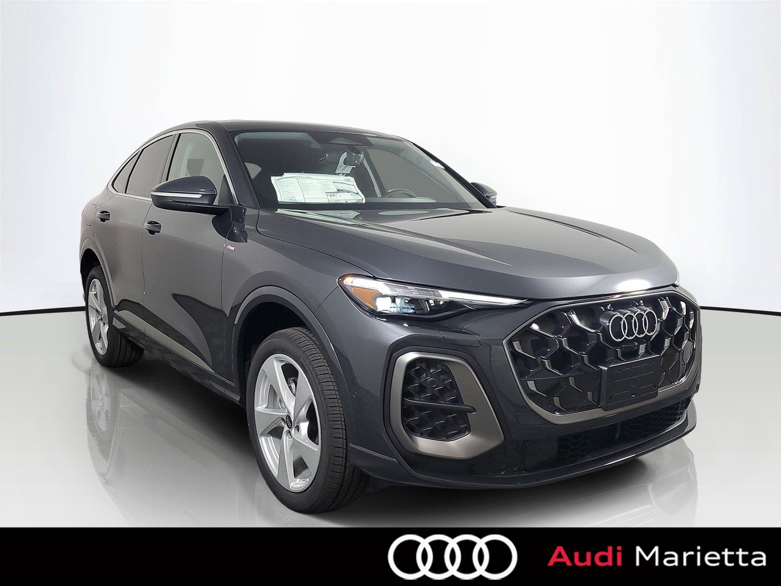 Tambora Gray Metallic 2026 Audi Q5 Sportback Sedan All-Wheel Drive Automatic