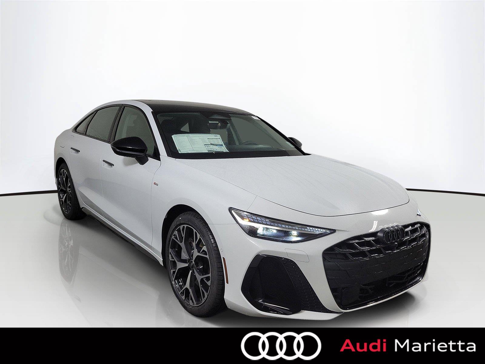 Glacier White Metallic 2026 Audi A6 Sedan All-Wheel Drive Automatic