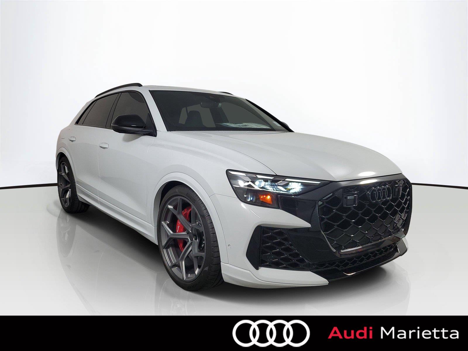 glacier white metallic 2026 Audi RS Q8 SUV / Crossover All-Wheel Drive Automatic