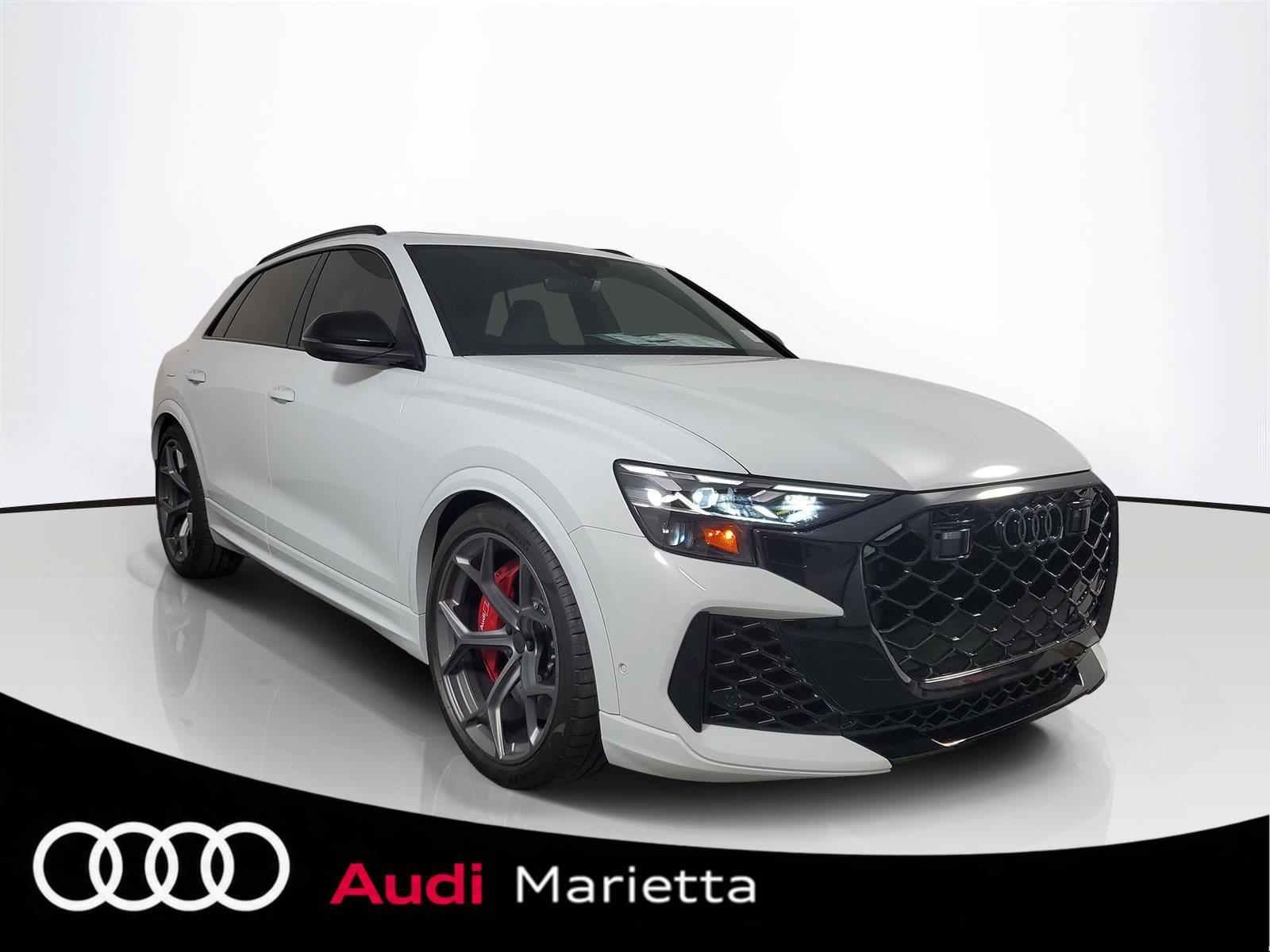 glacier white metallic 2026 Audi RS Q8 SUV / Crossover All-Wheel Drive Automatic
