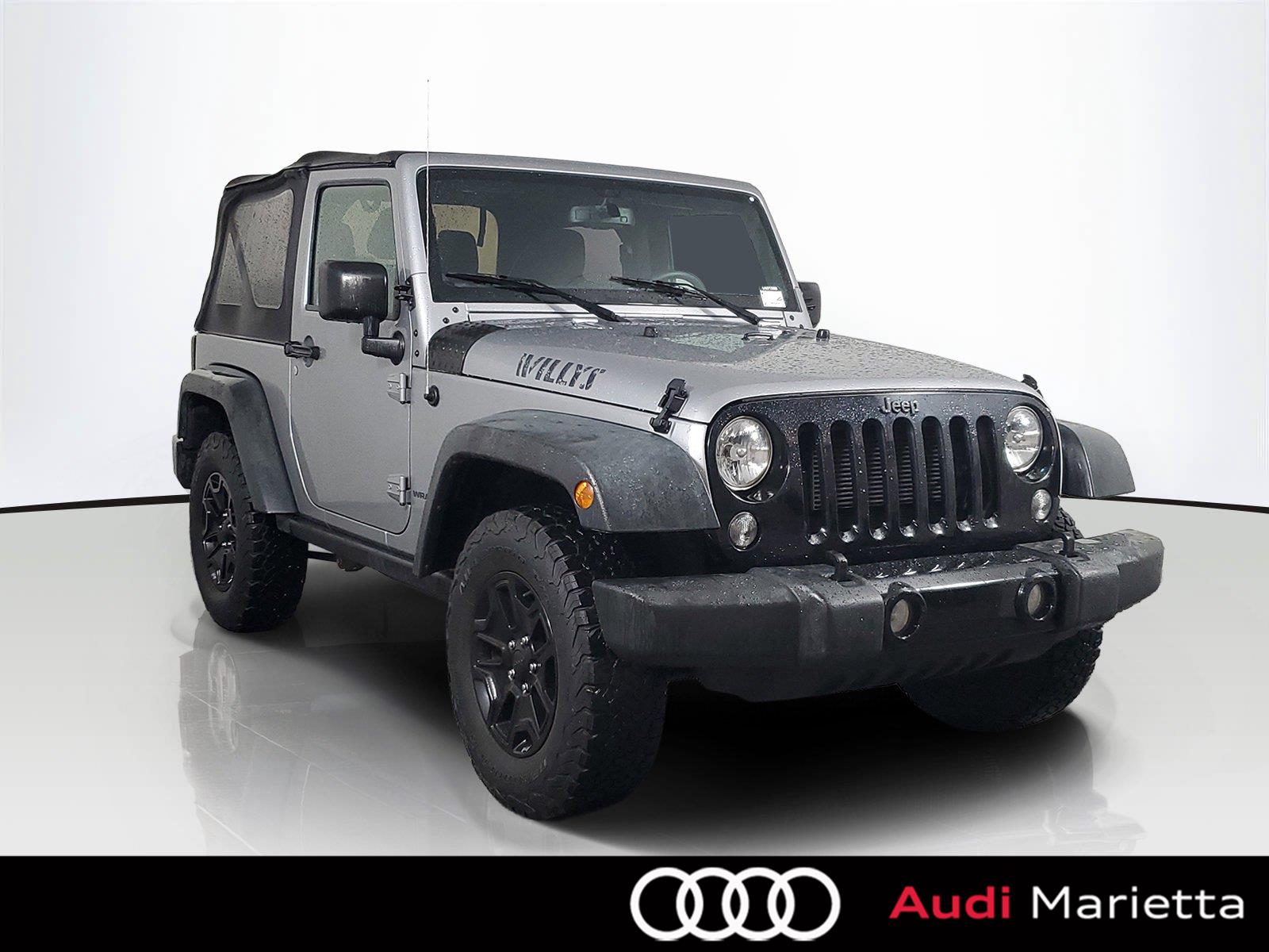 Billet Silver Metallic Clearcoat 2015 Jeep Wrangler SUV / Crossover Four-Wheel Drive 5-Speed Automatic