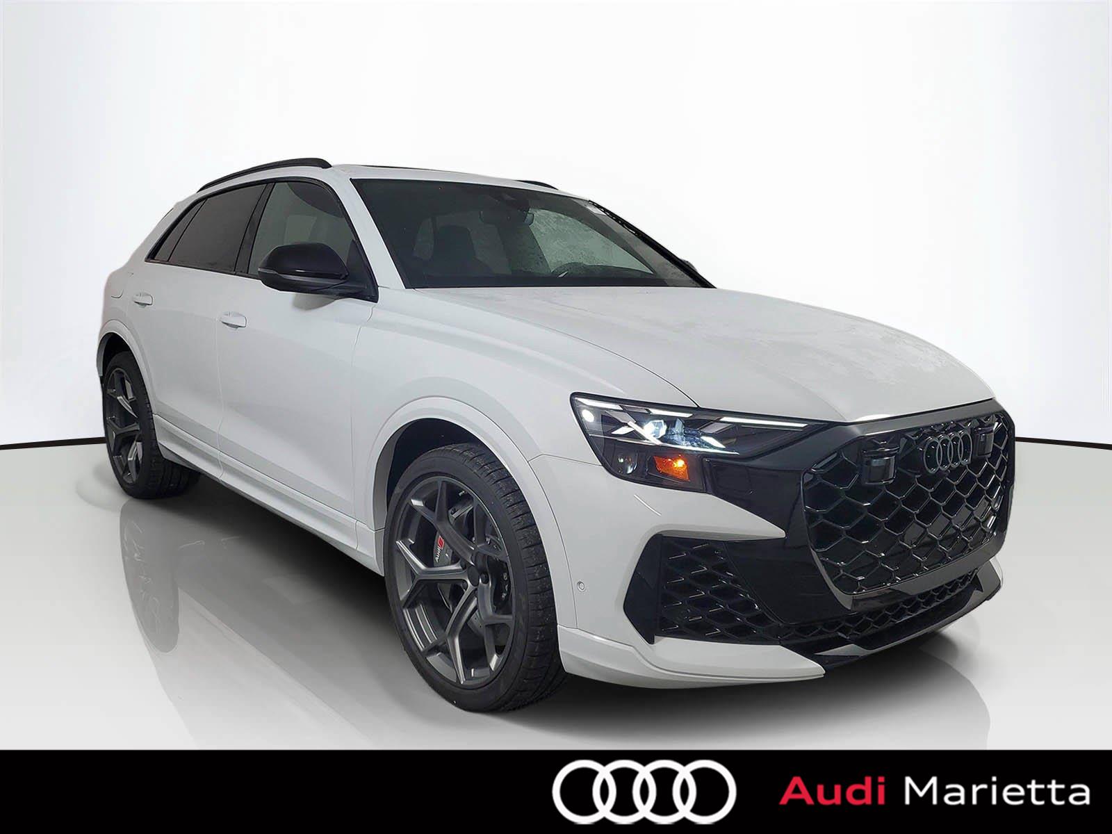 glacier white metallic 2026 Audi RS Q8 SUV / Crossover All-Wheel Drive Automatic