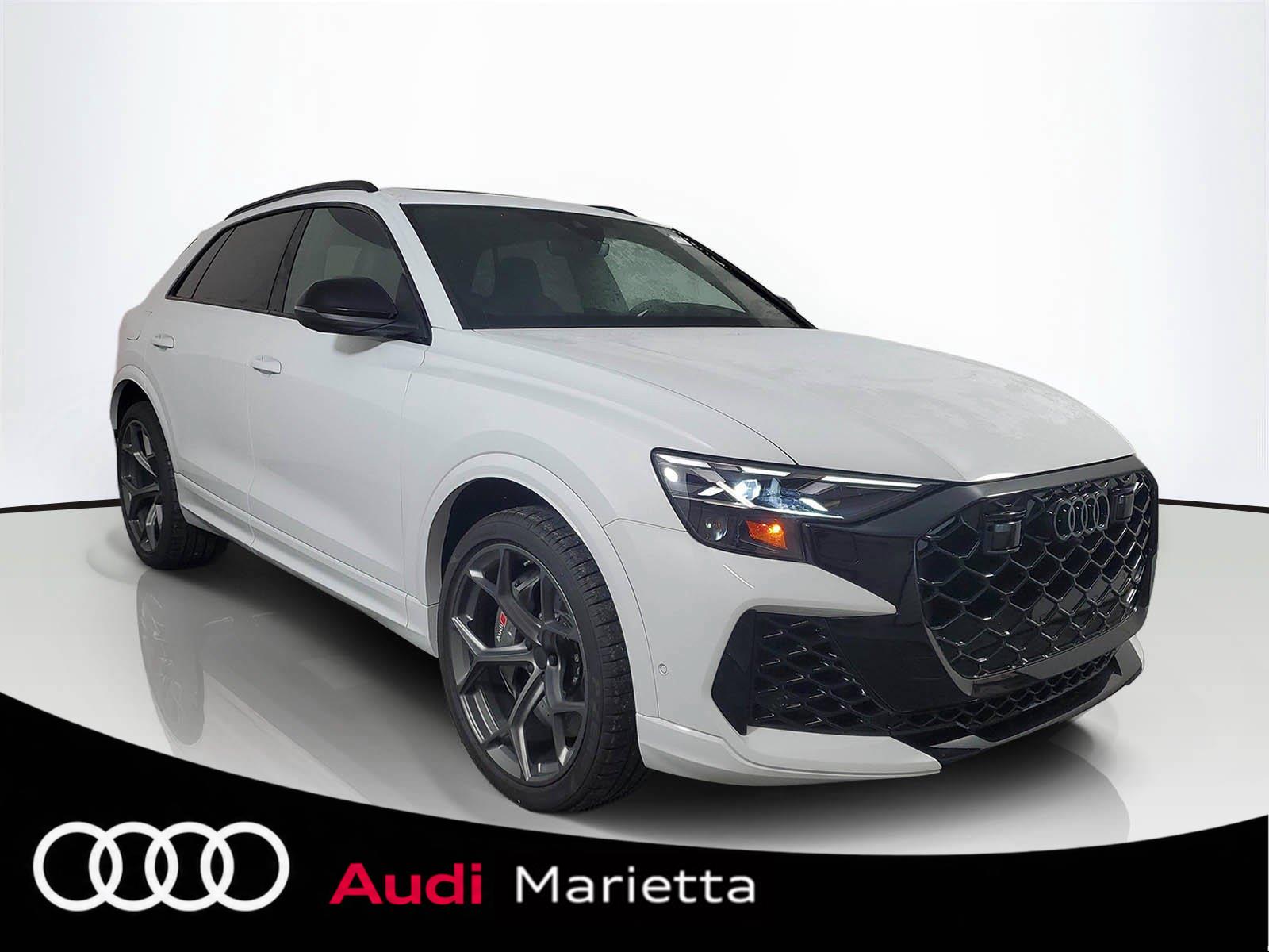 glacier white metallic 2026 Audi RS Q8 SUV / Crossover All-Wheel Drive Automatic