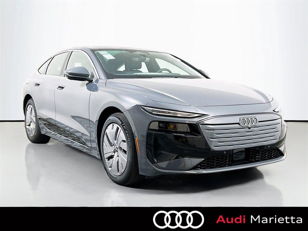 Magnet Gray 2025 Audi A6 e-tron Sportback Sedan Rear-Wheel Drive Automatic