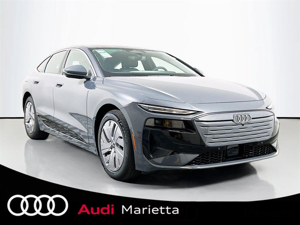 Magnet Gray 2025 Audi A6 e-tron Sportback Sedan Rear-Wheel Drive Automatic