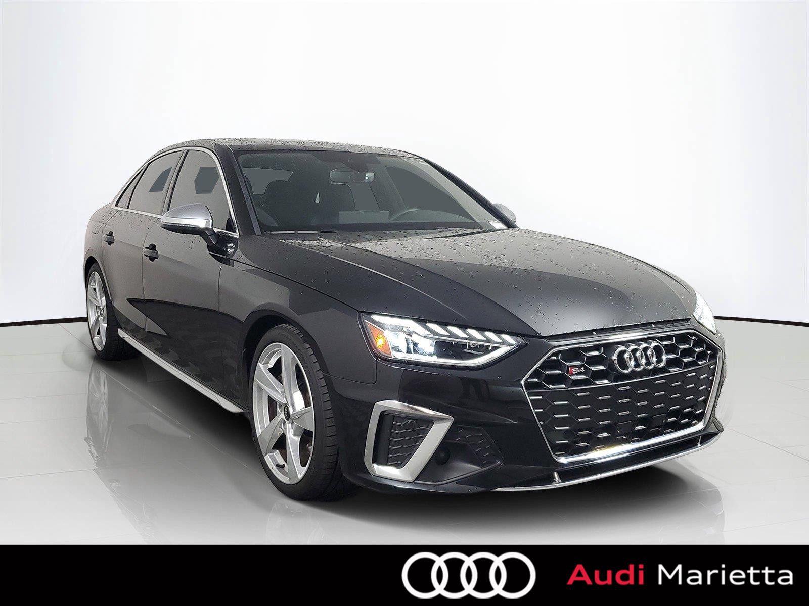 Mythos Black Metallic 2023 Audi S4 Sedan All-Wheel Drive Automatic