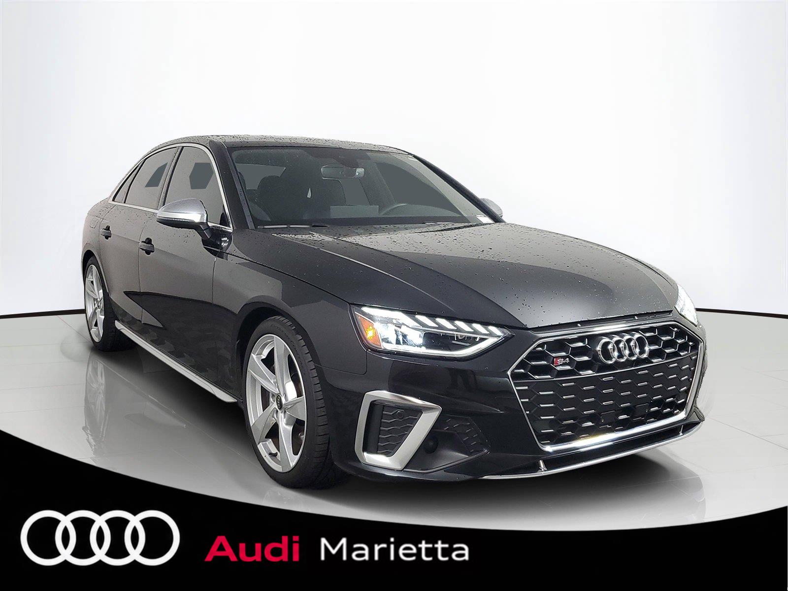Mythos Black Metallic 2023 Audi S4 Sedan All-Wheel Drive Automatic