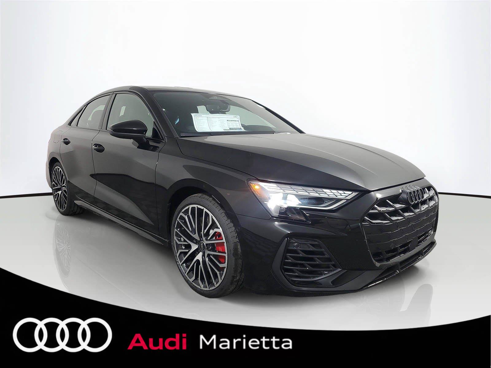 Mythos Black Metallic 2026 Audi S3 Sedan All-Wheel Drive Automatic